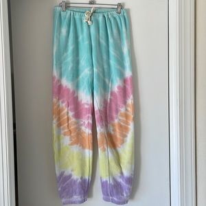 Tie dye jogger sweatpants